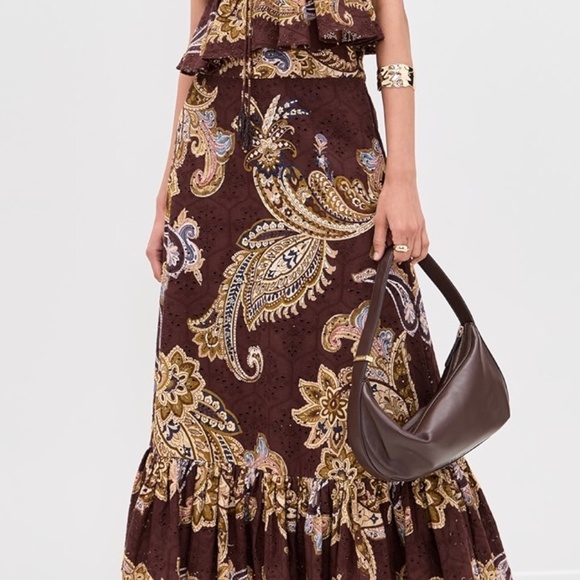 STAUD DEMY Espresso Leather Shoulder Bag - Picture 13 of 13